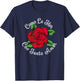 Como La Flor - Bailar Cumbia - Mexican Rose Fiesta Regalo T-Shirt - T-Shirt | Navy