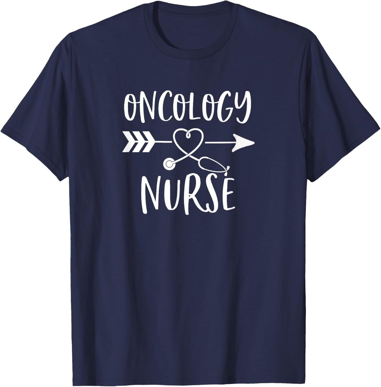 Oncology Nurse T-Shirt - T-Shirt | Navy