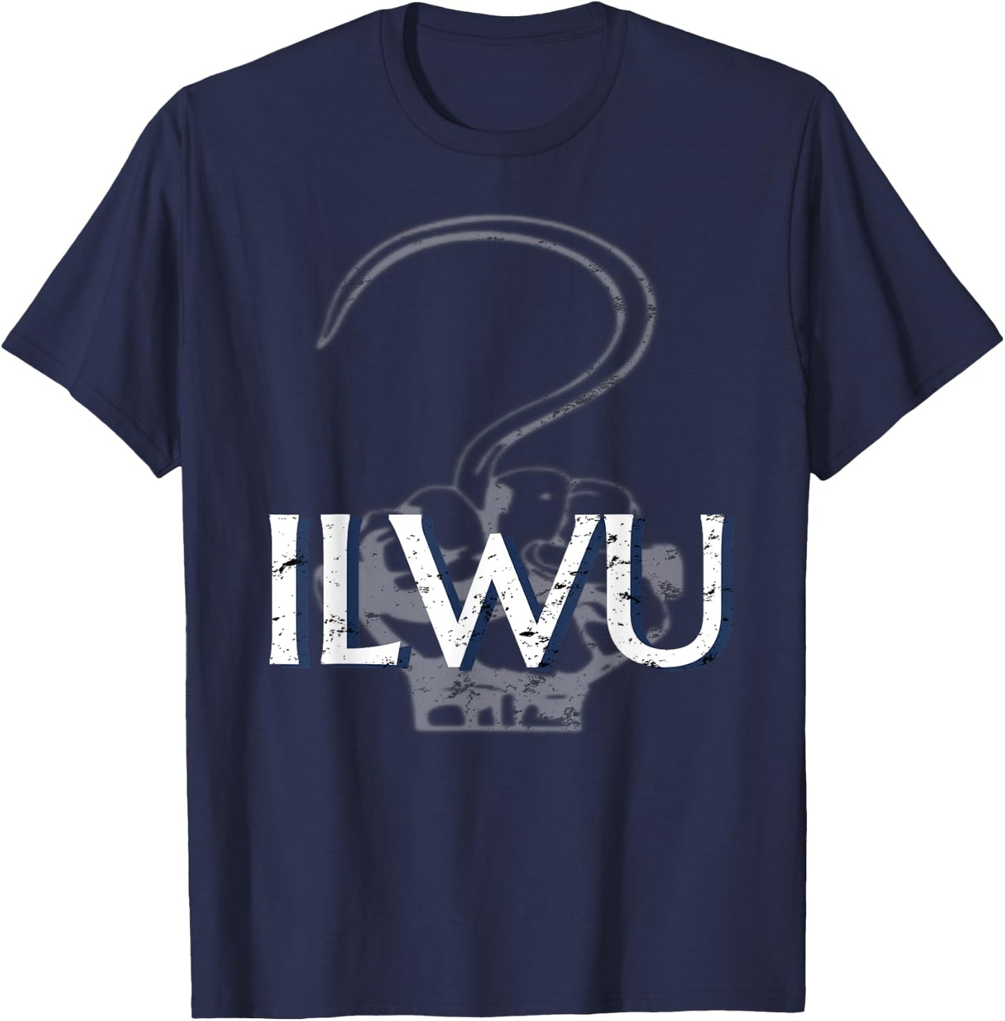 ILWU Longshoreman Cargo Hook Fist T-Shirt - T-Shirt | Navy