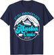 25th Anniversary Wedding Alaska Cruise 2025 Couple Vacation T-Shirt - T-Shirt | Navy