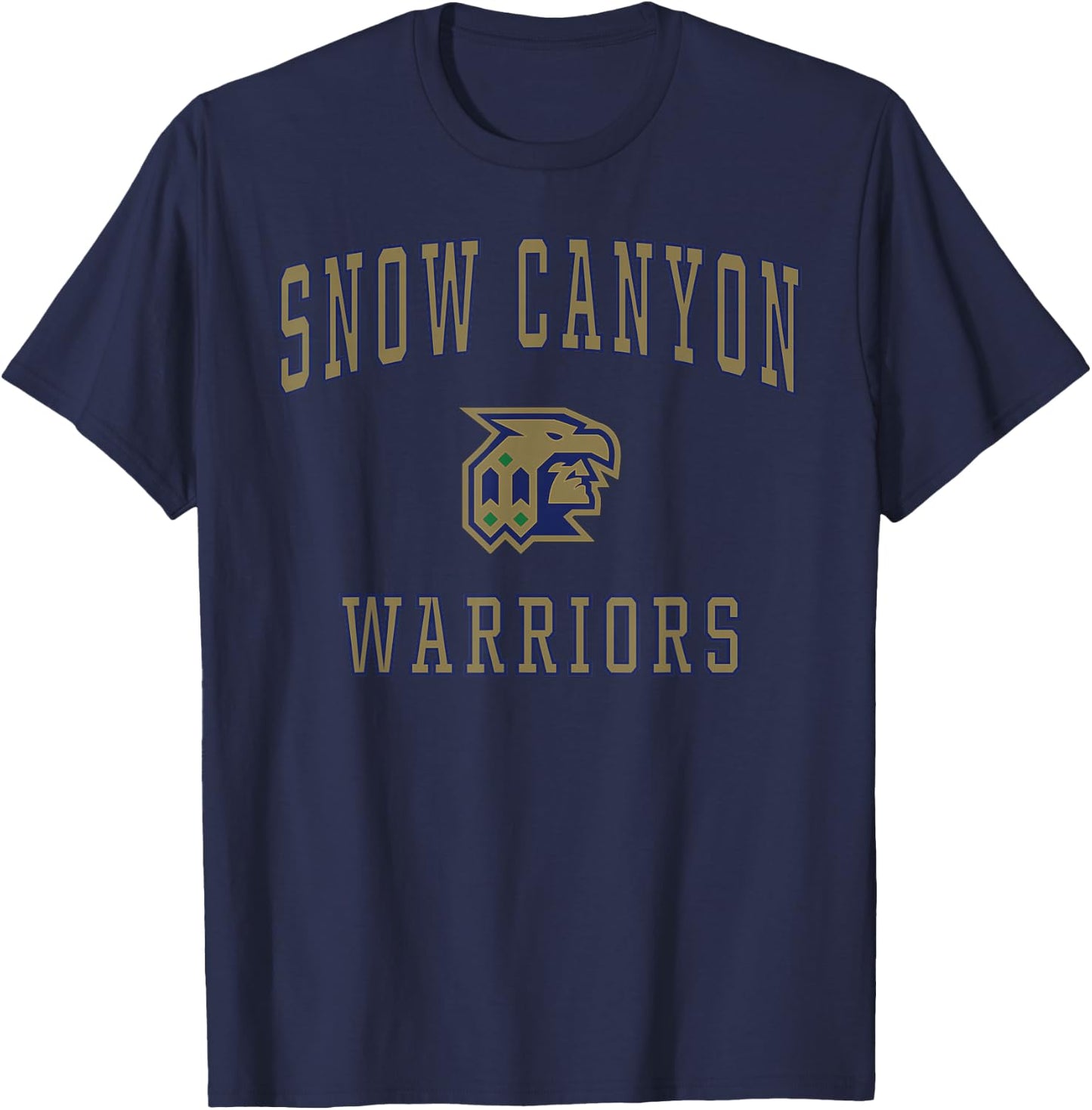 Snow Canyon High School Warriors T-Shirt - T-Shirt | Navy