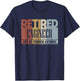 Retired Engineer Retirement Gift Not My Problem Anymore T-Shirt - T-Shirt | Navy