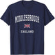 Middlesbrough England Vintage Athletic Sports Design T-Shirt - T-Shirt | Navy