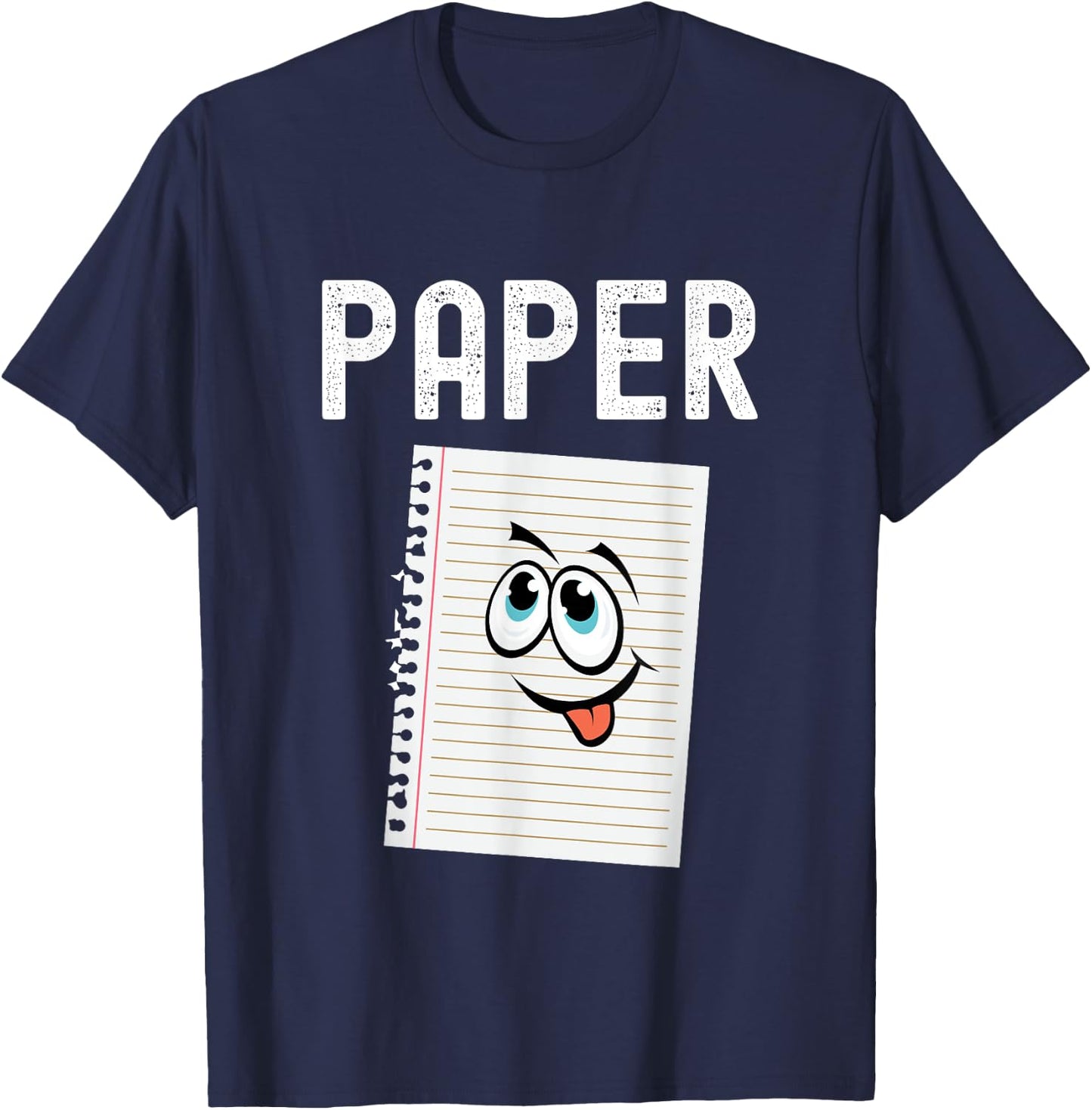 Rock Paper Scissors - Halloween Matching Group Costume T-Shirt - T-Shirt | Navy