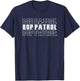Funny Bop Patrol T-Shirt - T-Shirt | Navy