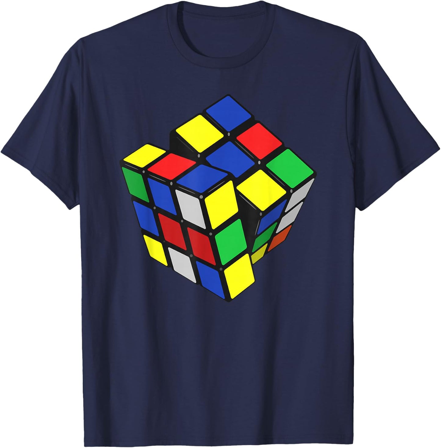 Magic Cube T-Shirt - T-Shirt | Navy