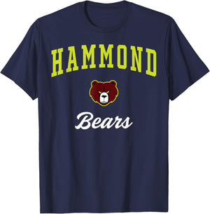 Hammond High School Bears T-Shirt - T-Shirt | Navy