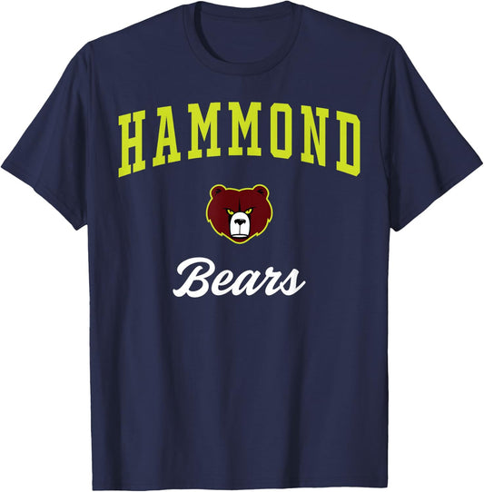Hammond High School Bears T-Shirt - T-Shirt | Navy
