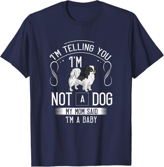 Japanese Chin Dog Puppies Owner Lover T-Shirt - T-Shirt | Navy