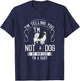 Japanese Chin Dog Puppies Owner Lover T-Shirt - T-Shirt | Navy