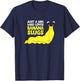 Just a Girl Who Loves Banana Slugs Funny Banana Slugs Gift T-Shirt - T-Shirt | Navy