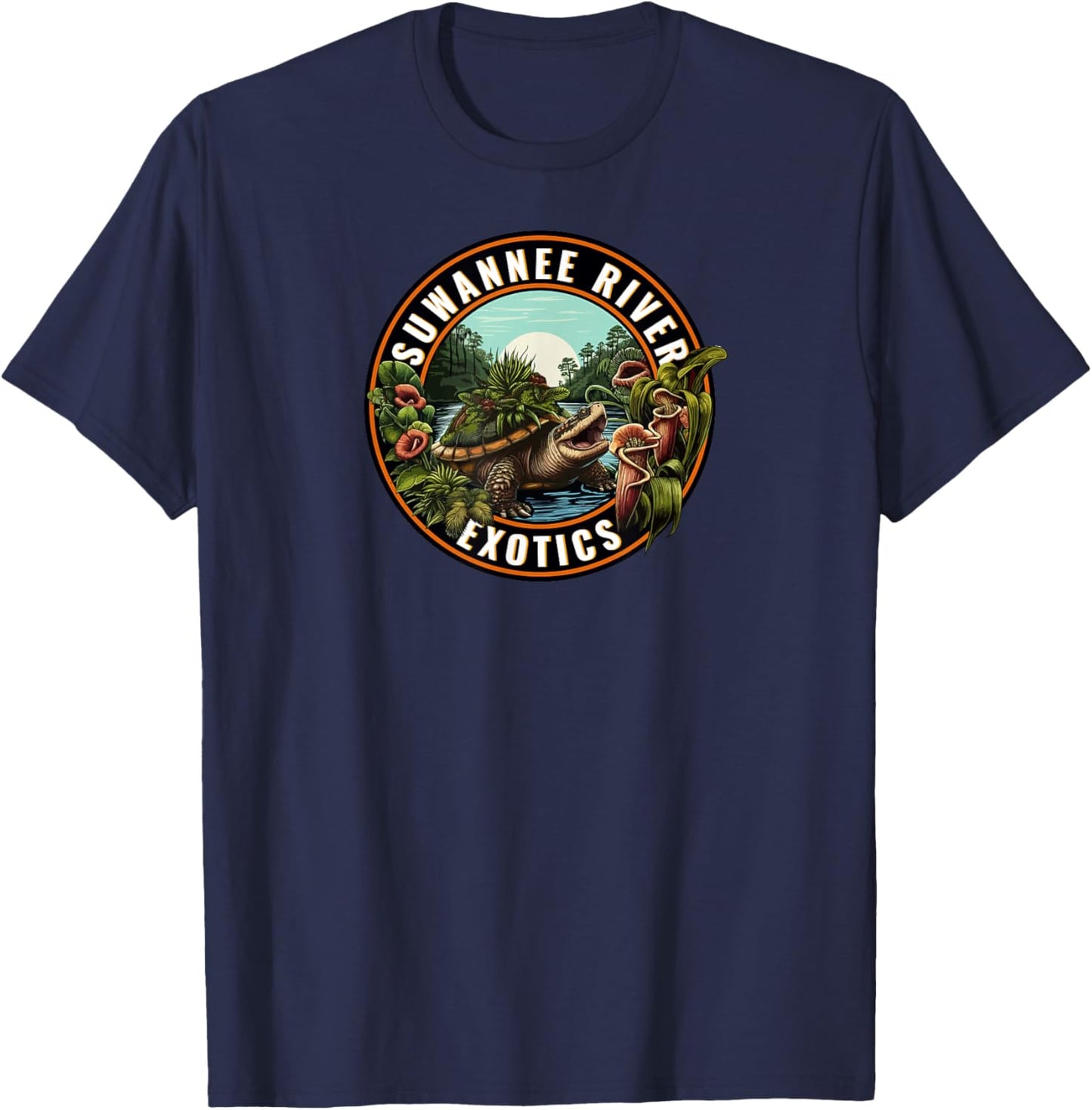 SuwanneeRiverExotics - Represent! T-Shirt - T-Shirt | Navy