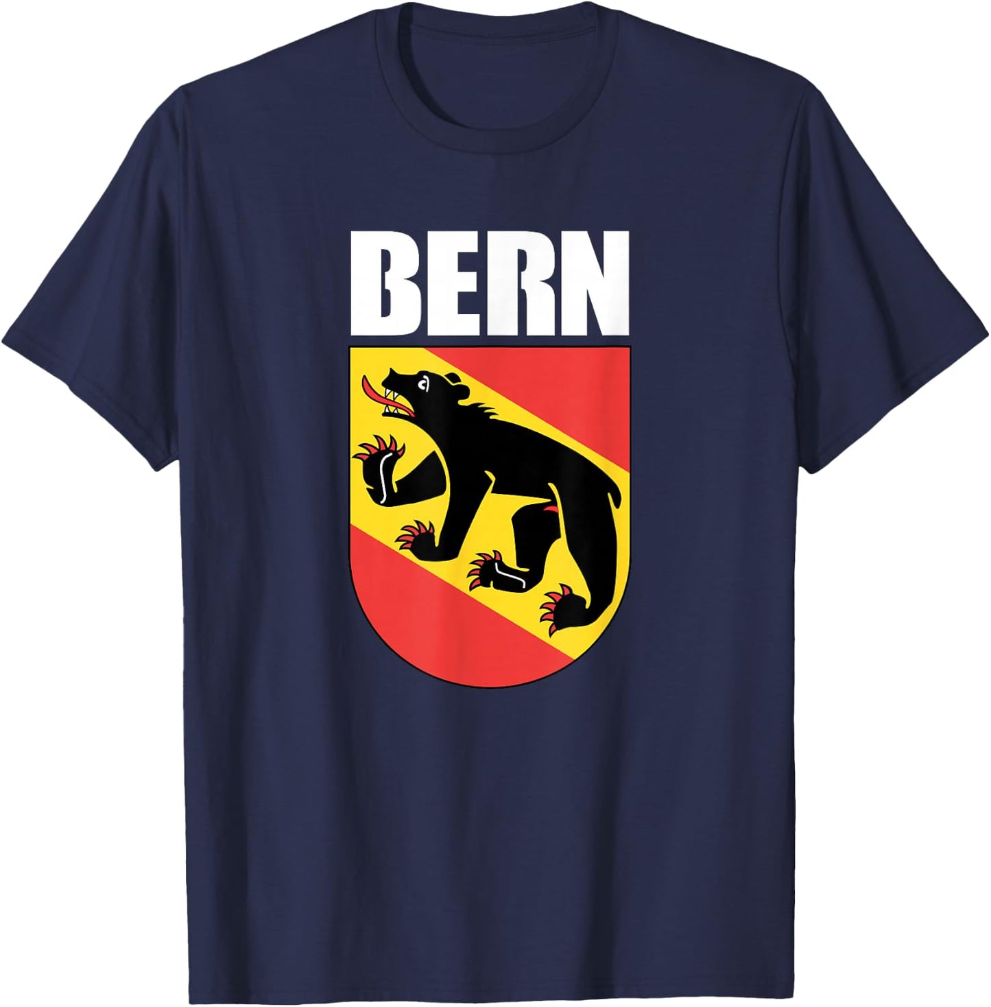 Bern Switzerland Souvenir Swiss National Day Gifts Suisse T-Shirt - T-Shirt | Navy