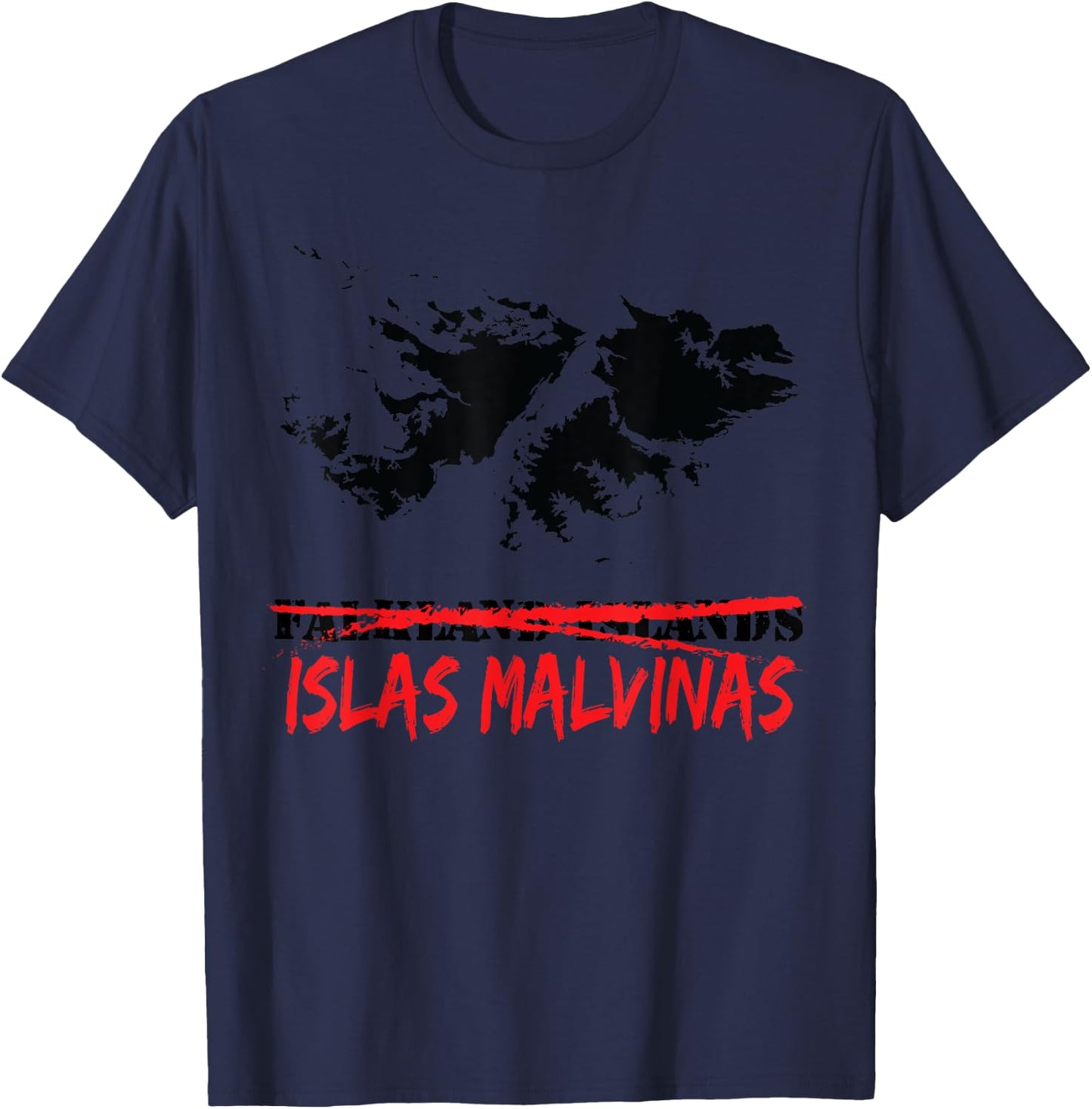 Islas Malvinas Falkland Islands T-Shirt - T-Shirt | Navy