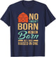 No I Wasn't Born In The Barn I was Raised In One T-Shirt - T-Shirt | Navy