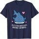 Just a Girl Who Loves Whale Sharks Cute Whale Shark T-Shirt - T-Shirt | Navy