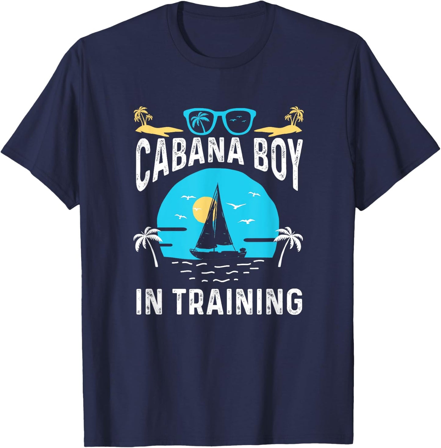 Cabana Boy In Training T-Shirt - T-Shirt | Navy