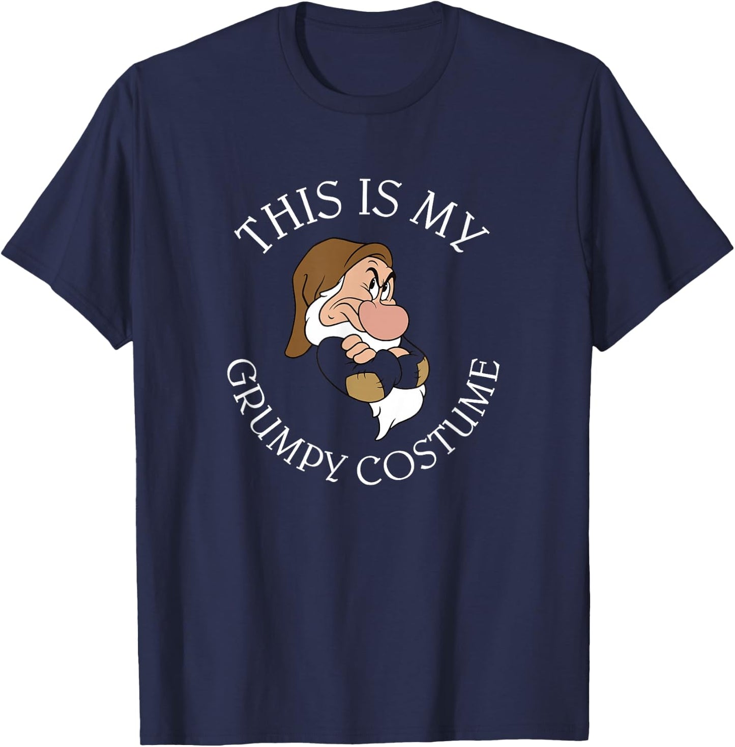 Disney Snow White Grumpy Halloween This is My Costume T-Shirt - T-Shirt | Navy