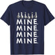 Disney Pixar Finding Nemo Iconic Seagulls Mine Mine Mine T-Shirt - T-Shirt | Navy