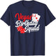 Las Vegas Birthday Party - Matching Vegas Birthday Squad T-Shirt - T-Shirt | Navy