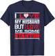 Giancarlo Stanton I Love My Husband Gameday T-Shirt - T-Shirt | Navy