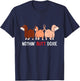 Funny Dachshund Nothin Butt doxie weiner dog lover doxie mom Women T-Shirt - T-Shirt | Navy