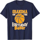 Grandma Of The Birthday Baller Basketball Themed Party T-Shirt - T-Shirt | Navy