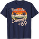 Vintage Born In The Summer Of 1969 Retro Birthday Women T-Shirt - T-Shirt | Navy