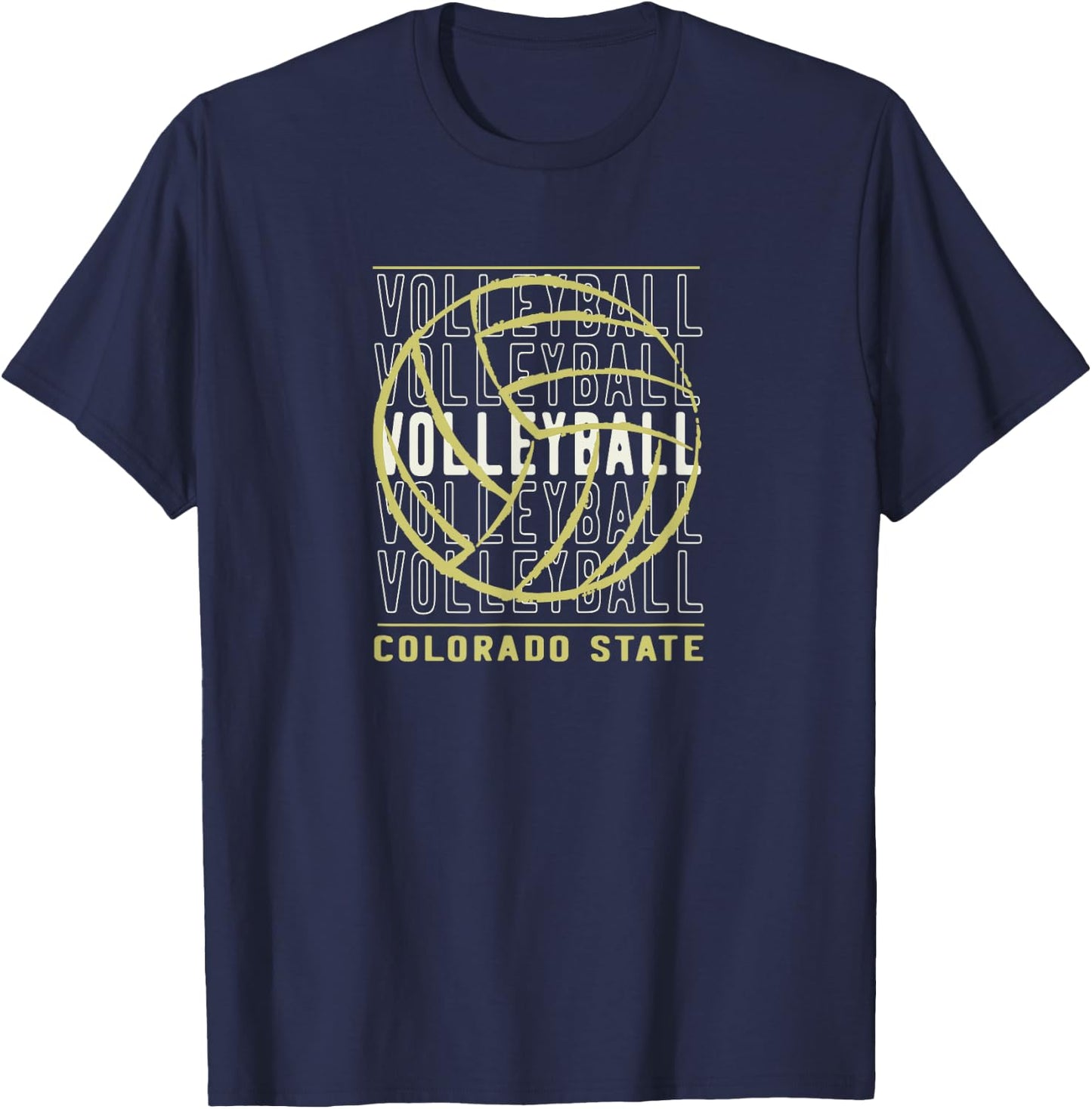 Volleyball Colorado State T-Shirt - T-Shirt | Navy