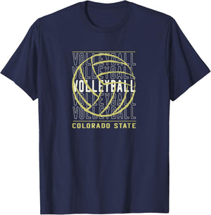 Volleyball Colorado State T-Shirt - T-Shirt | Navy