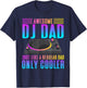 Awesome DJ Dad - Funny DJ Music T-Shirt - T-Shirt | Navy