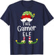 Gamer Elf Group Christmas Funny Pajama Party T-Shirt - T-Shirt | Navy