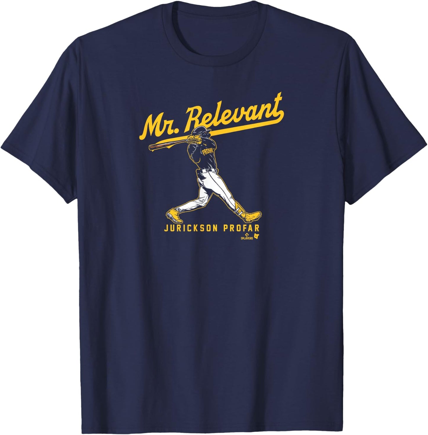 Jurickson Profar - Mr. Relevant - San Diego Baseball T-Shirt - T-Shirt | Navy