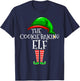 The Cookie Baking Elf Family Matching Group Christmas Gift T-Shirt - T-Shirt | Navy