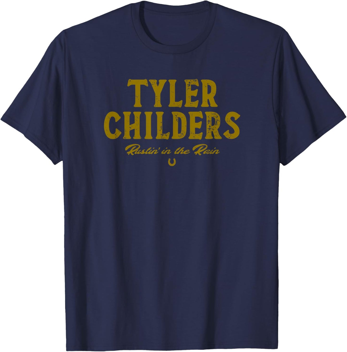 Tyler Childers - Rustin' Type T-Shirt - T-Shirt | Navy