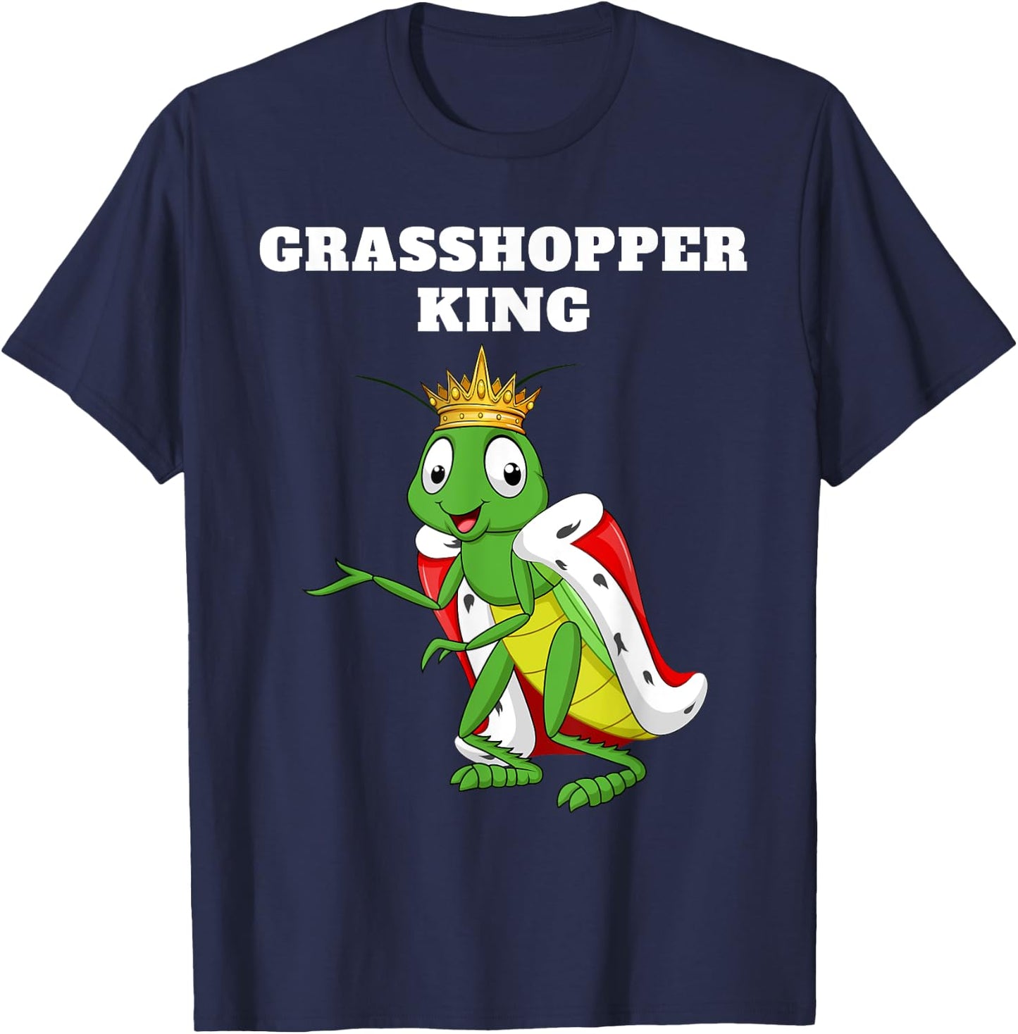 Grasshopper King Grasshopper | Boys Grasshopper T-Shirt - T-Shirt | Navy