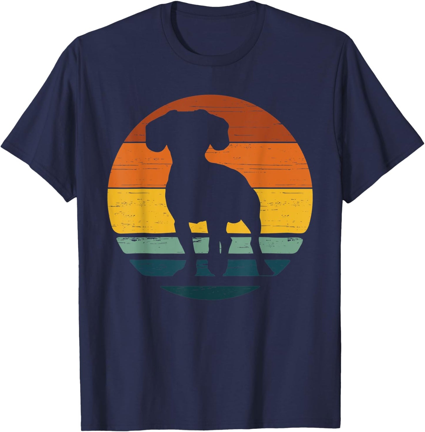 Cav-a-Jack Vintage Retro Mom Dad Dog Gift Men Women Kids T-Shirt - T-Shirt | Navy