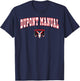 Dupont Manual High School Rams T-Shirt - T-Shirt | Navy