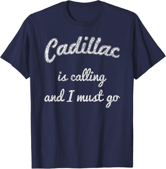 Cadillac MI Michigan Funny City Trip Home Roots USA Gift Small T-Shirt - T-Shirt | Navy
