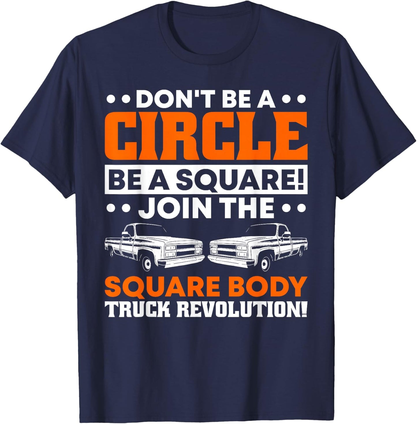 Square Body Truck T-Shirt - T-Shirt | Navy