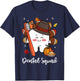 Dental Thanksgiving Team Squad Turkey Teeth Hygiene Dentist T-Shirt - T-Shirt | Navy