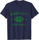 Wizard of Oz Emerald City Football Costume Gift T-Shirt - T-Shirt | Navy