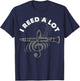Funny Orchestra Musician Clarinetist Gift Clarinet T-Shirt - T-Shirt | Navy