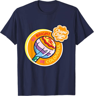 Chupa Chups Bright and Colorful T-Shirt - T-Shirt | Navy