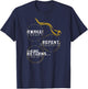 Sound the Shofar Fall Feasts Yom Teruah Day of Trumpets T-Shirt - T-Shirt | Navy