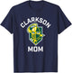 Clarkson University Golden Knights Arched Mom T-Shirt - T-Shirt | Navy