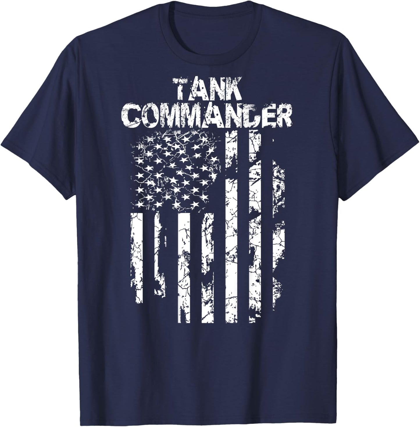 Tank Commander Military T-Shirt - T-Shirt | Navy
