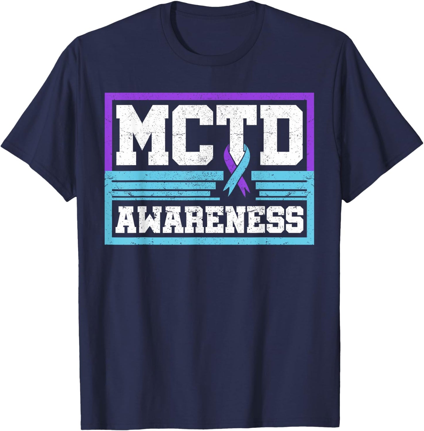 Mixed Connective Tissue Disease MCTD Sharp's Syndrome Gift T-Shirt - T-Shirt | Navy