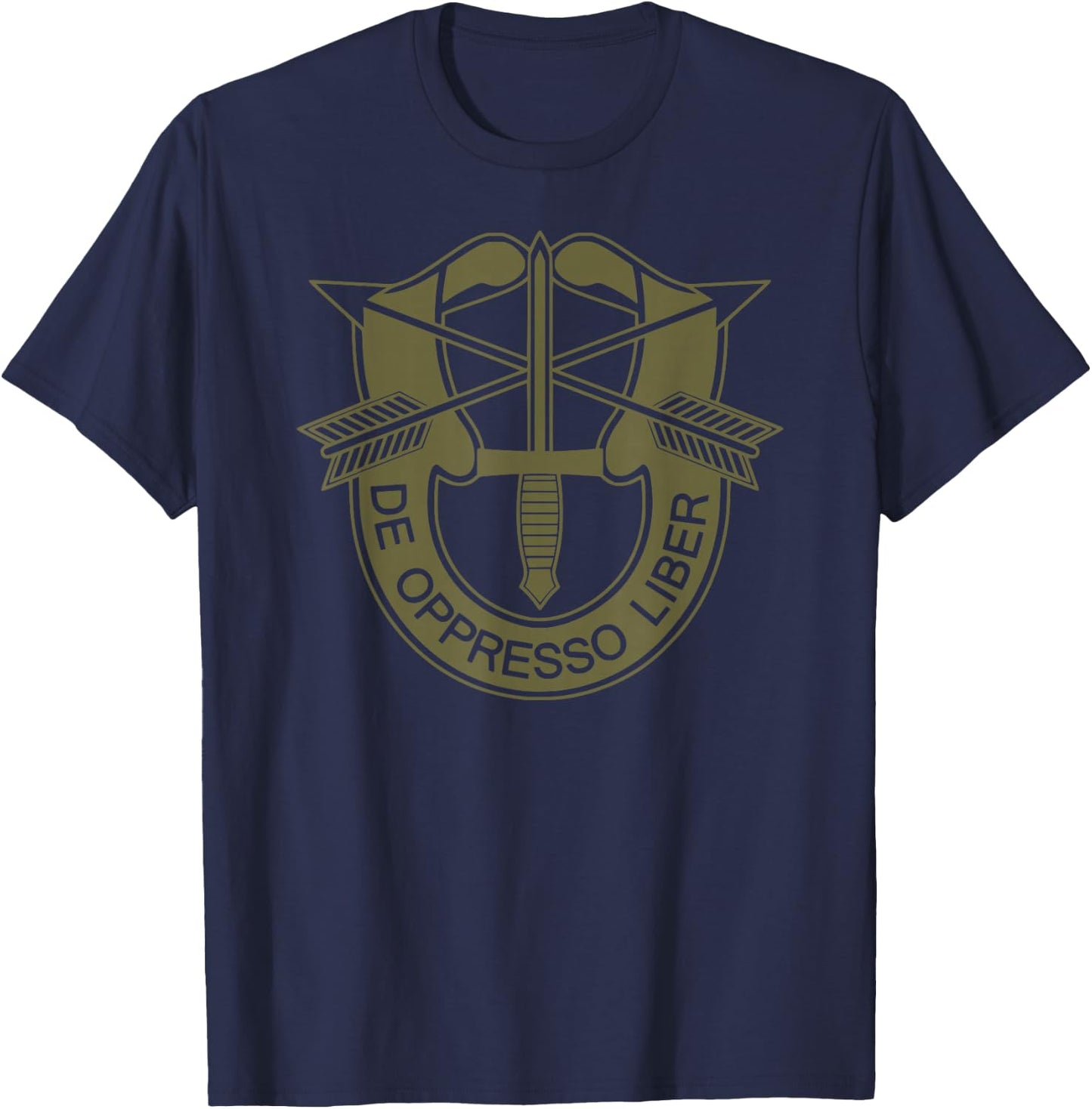US Special Forces - De Oppresso Liber - OCP OD Green T-Shirt - T-Shirt | Navy