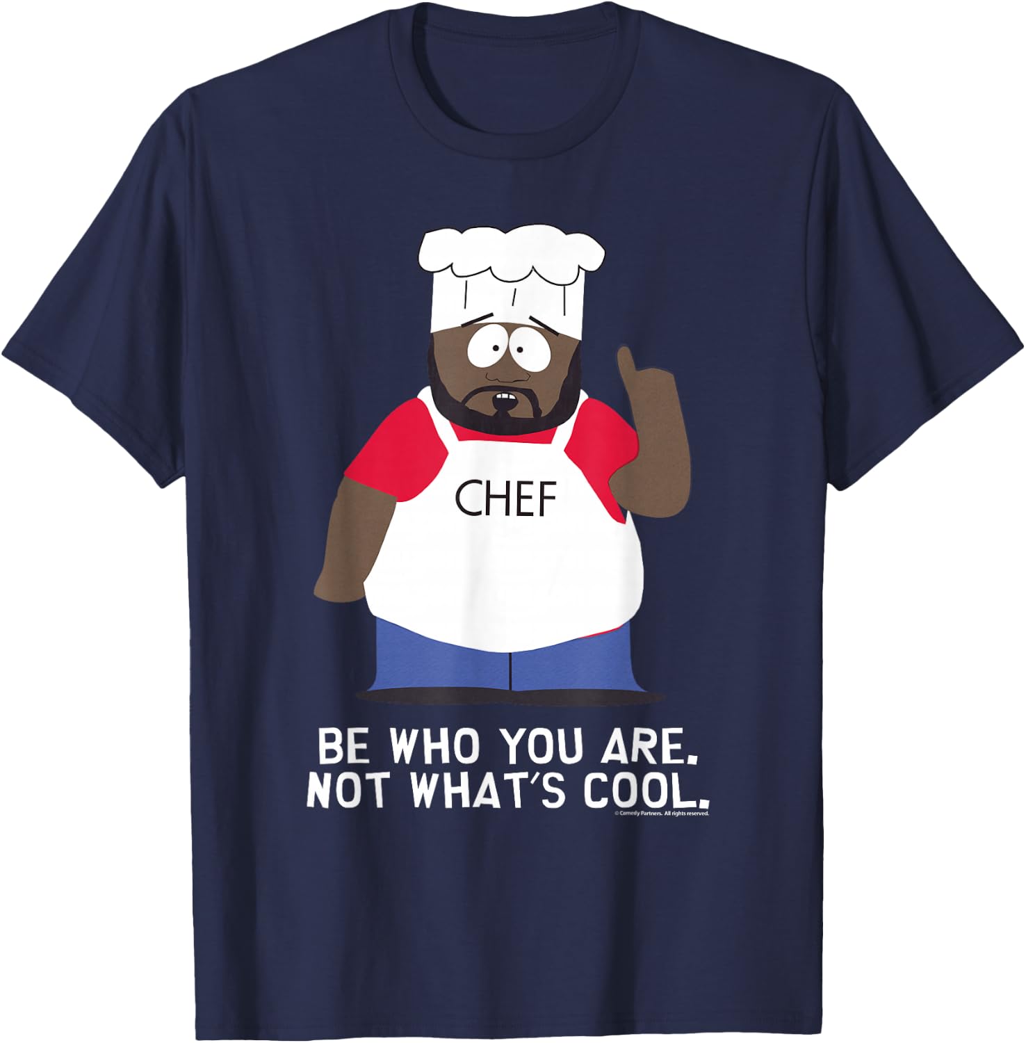 South Park Chef Be You T-Shirt - T-Shirt | Navy